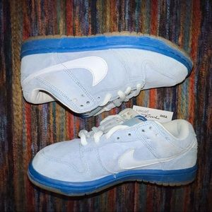 304292-411 Nike SB Dunk Low Border Blue 2006 Size 5.5Y 7W